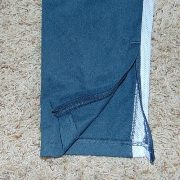 Mens Athletic Pants Under Armour Large Gray Lightweight Zip Leg Heatgear Relaxed - Picture 5 of 5